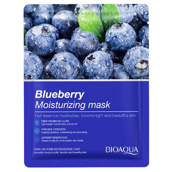 blueberry moisturizing mask